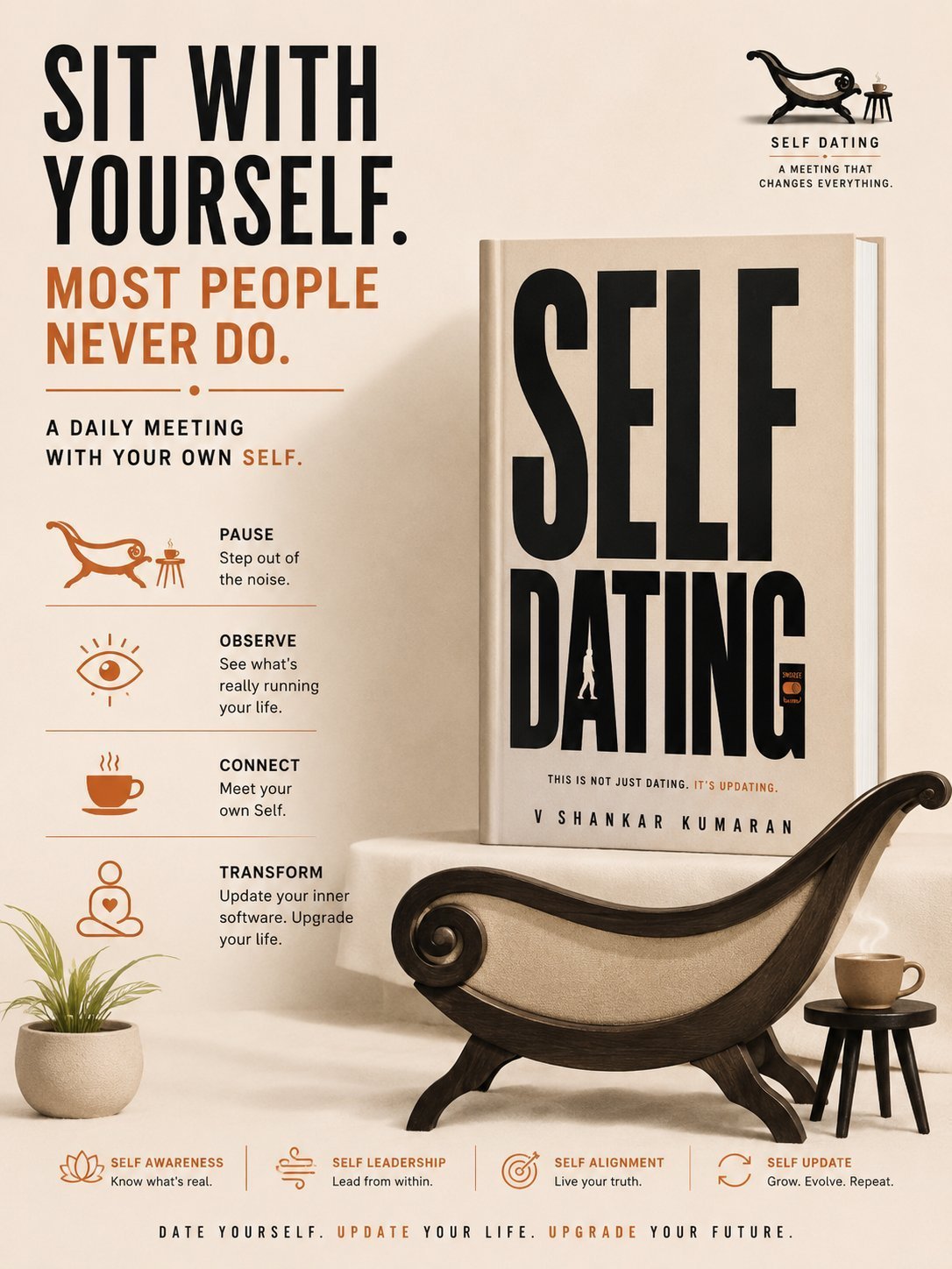 Sit with yourself. Most people never do.